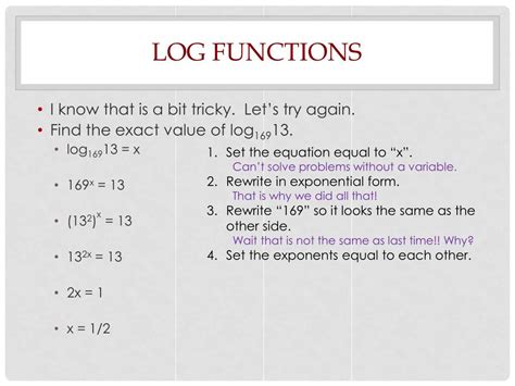 How to Do Log Functions 的图像结果