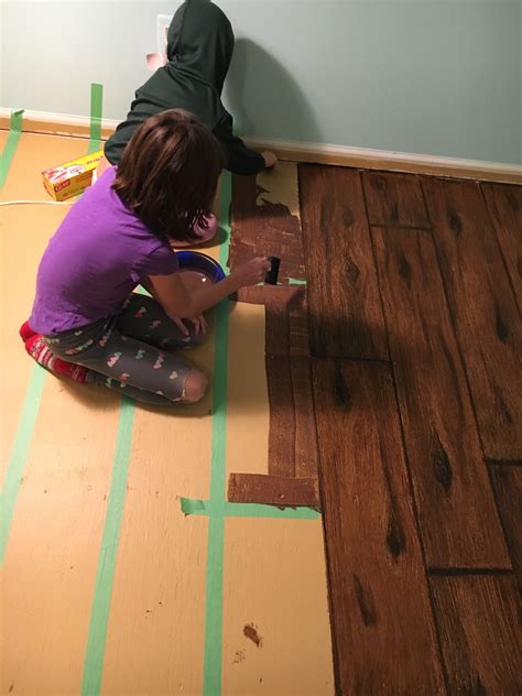 Painting Wood Floor