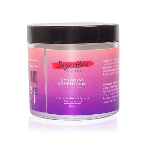 Buy SugarBoo Curls Hydrating Mint Conditioner (100Ml) For Dry, Frizzy ...