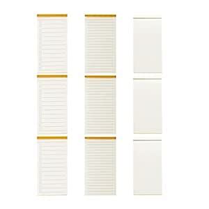 STOBOK Office Supplies 9pcs Planning Memo Pad Groceries List Organizer ...