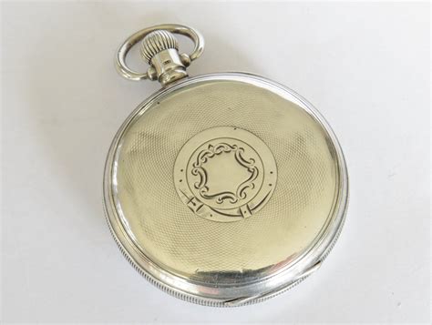 Antique Buren Silver Pocket Watch For James Walker