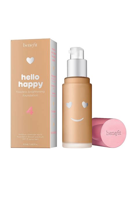 Benefit Cosmetics Hello Happy Flawless Brightening Liquid Foundation in ...