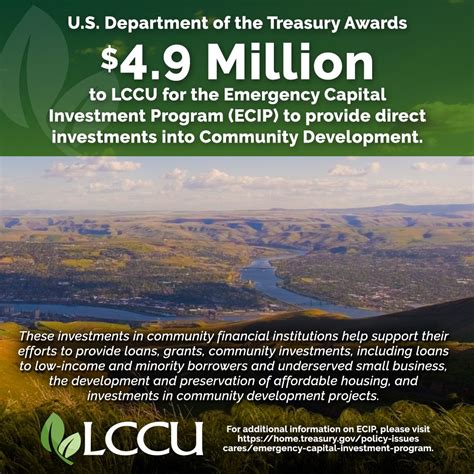 Lewis Clark Credit Union on LinkedIn: U.S. Department of the Treasury ...