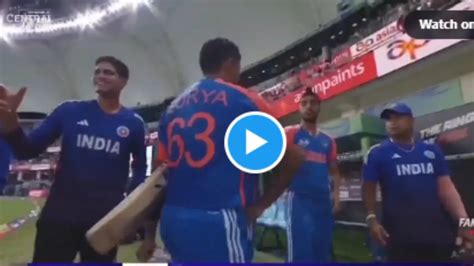 Surya Kumar Yadav refused to shake hands