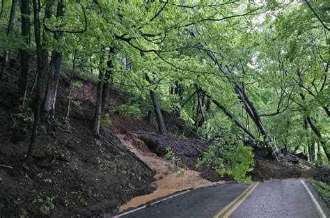Giles County road reopens after being closed due to mudslide