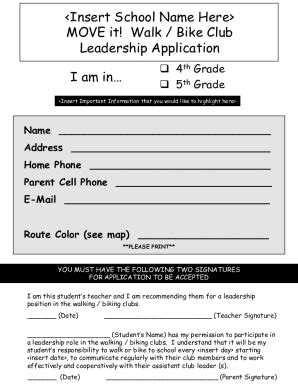 Fillable Online Coyote Ridge Walk / Bike Club Leader Application Fax ...