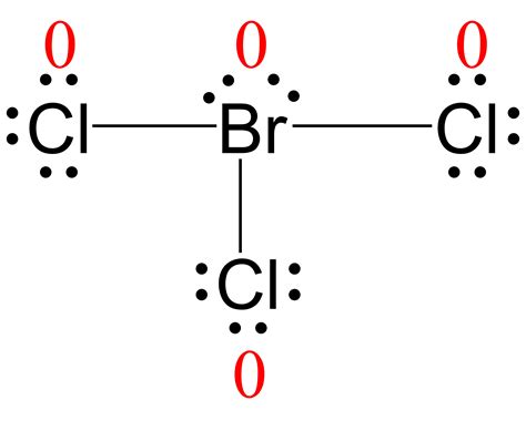 Brcl3 Lewis Structure