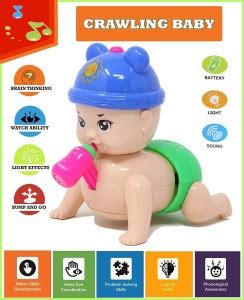 lifestylesection BABY CRAWLING WITH MUSIC LIGHT AND PROJECTION FOR KIDS ...