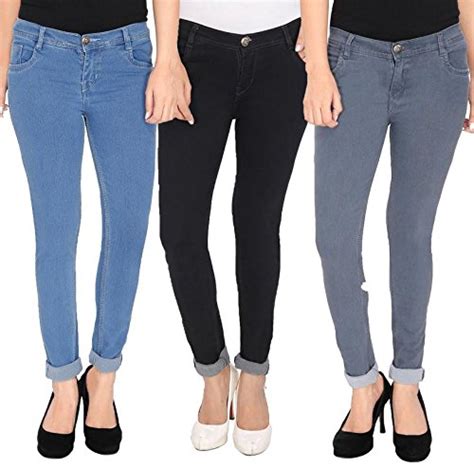 Buy NJS Denim Women Jeans QEC-WJE-NJs-B-IB-GR1003-30 Size Multi ...