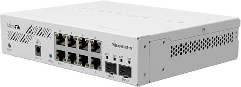 Mikrotik CSS610-8G-2S+in Cloud Smart Switch 8X Gigabit Ethernet Ports ...