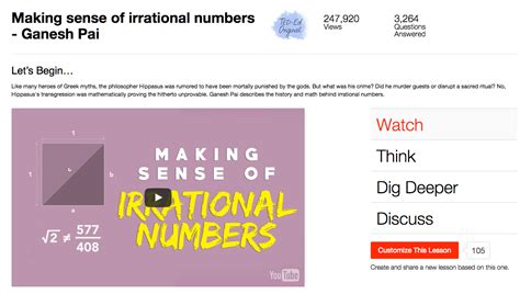 Image result for Tutorial On Irrational Numbers