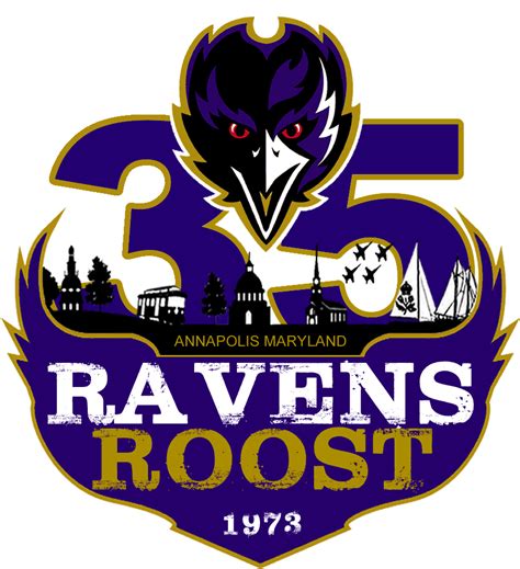 Baltimore Ravens Logo, Team Colors, NFL Football Transparent PNG