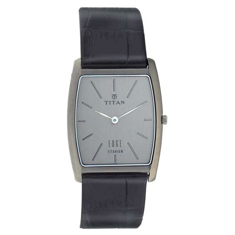 Buy Online Titan Edge Quartz Analog Silver Dial Watch For Men ...