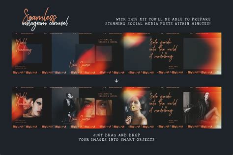 Light Leak Instagram Carousel by Andrew Skoch Design on @creativemarket | Light leak, Instagram ...