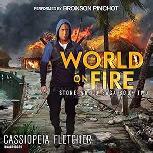 World on Fire: The Stone World Saga, Book 2 (Audio Download ...