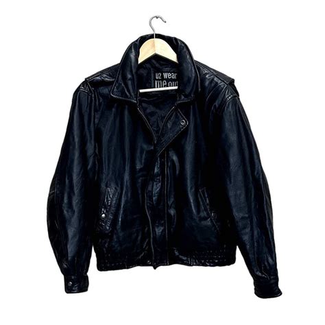 Japanese Brand × Streetwear × Vintage U2 Wear Me Out Leather Jacket ...