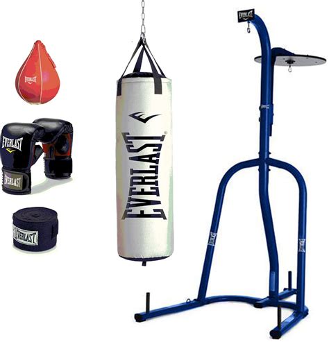 Everlast 2 Station Dual Steel Heavy Bag Stand with Nepal | Ubuy