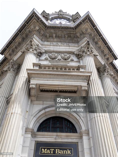 The Entrance Of M T Bank Headquarters In Buffalo Ny Usa Stock Photo ...