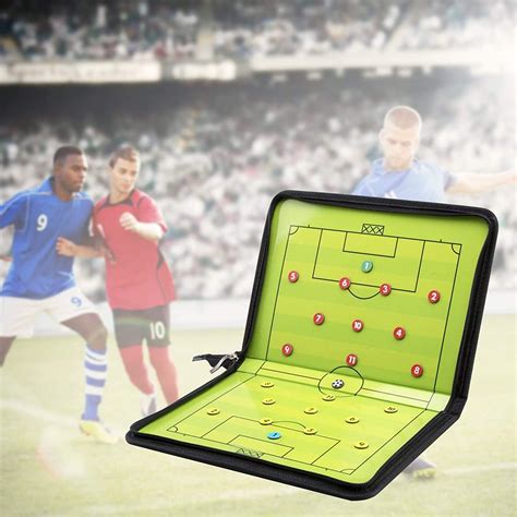 KELOFO Football Tactics Board Foldable Football Soccer Magnetic ...