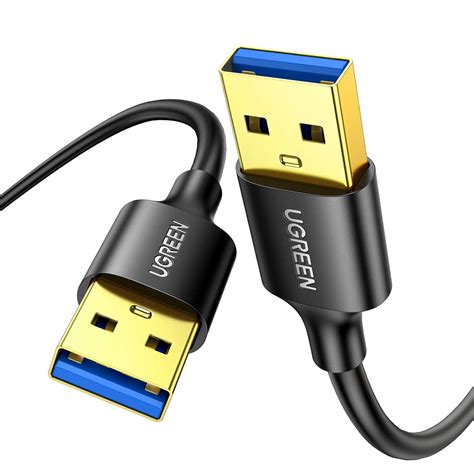 UGREEN USB to USB Cable, USB 3.0 Male to Male Type A to Type A Cable ...