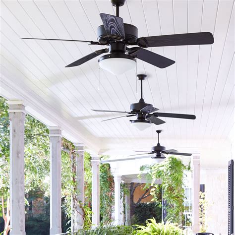 Outdoor Porch Ceiling Fans - Kichler Hatteras Bay Outdoor Patio Ceiling ...