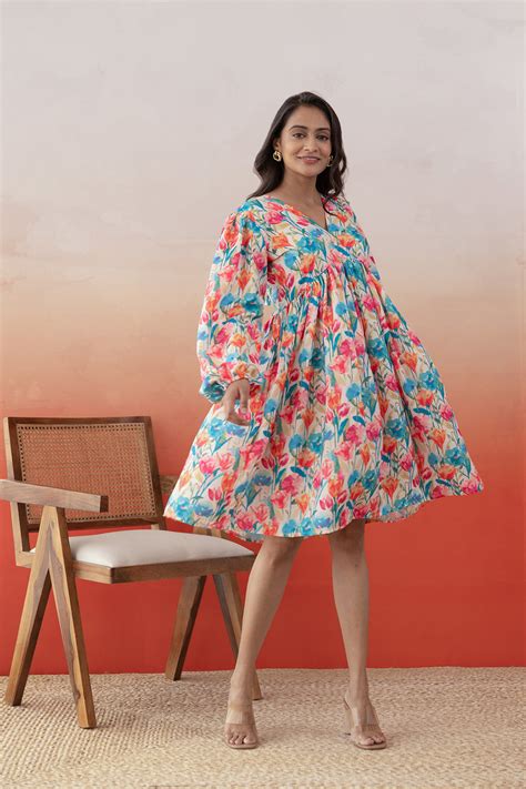 Best Cotton Midi Dress For Women | Polago Clothing