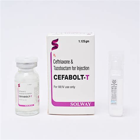 Cefabolt-T 1.125gm Injection Solway Pharmaceuticals Private Limited