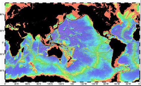 Ocean Depth Map 的图像结果
