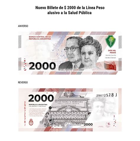 El Banco Central anunció la circulación del billete de 2000 pesos: ¿qué ...