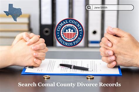 Obtain Free Comal County Divorce Records: Verify Status