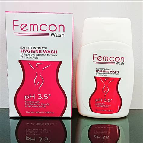 Femcon Wash - Expert Intimate Hygiene Wash Unique PH Balance Formula of ...
