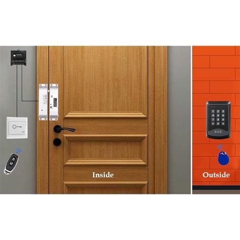 YUHANUS Door Access Control System RFID Keypad Fail Secure India | Ubuy