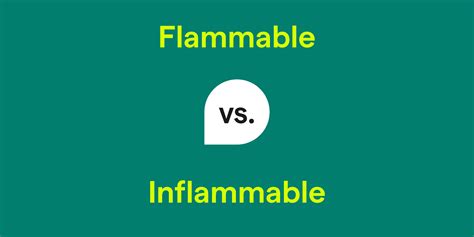 Flammable vs. Inflammable: What's the Difference?