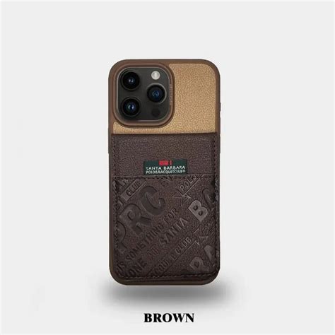 iPhone 15 Hulda Series Genuine Santa Barbara Leather Case – Santa ...
