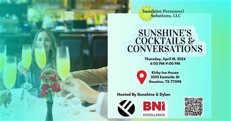 Sunshine’s Cocktails & Conversations, Kirby Ice House, Houston, 18 ...