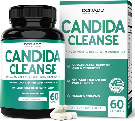 Amazon.com: Candida Cleanse, Candida Cleanse Detox for Women & Men ...