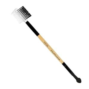 Vega 2 in 1 Mini Make up Brush, Eye Applicator and Eye Groomer : Amazon ...