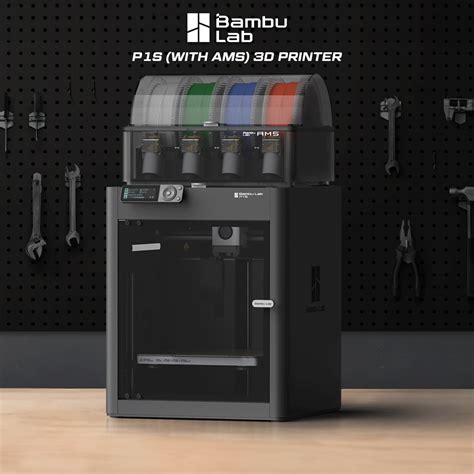 Bambu Lab P1S Combo (with AMS) 3D Printer - Paragon Competitions