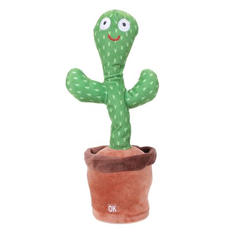 MABLE Abs, Toddler Dancing Cactus Baby Toy 6-12 Months, Talking Cactus ...