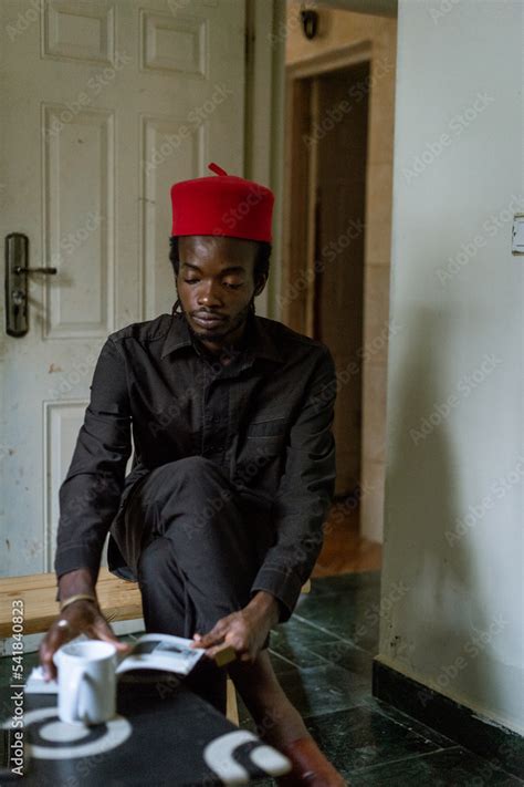 An Igbo man in his cultural attire