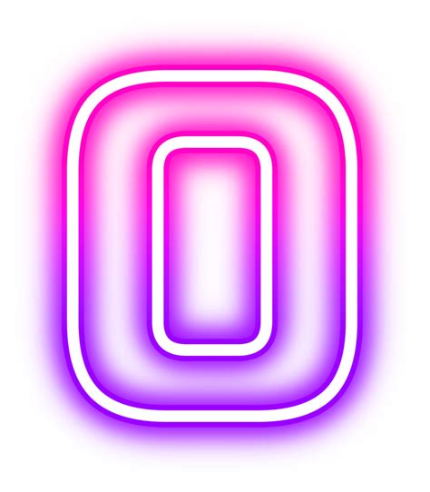 Image result for 0 Number Neon Sign