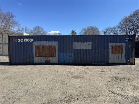 40′ x 8′ x 9.5′ Tall –Used *High Cube*STIFF HINGES* Shipping / Storage ...