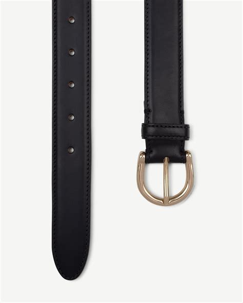 Black Dress Belt | Horween Chromexcel Leather | Besnard