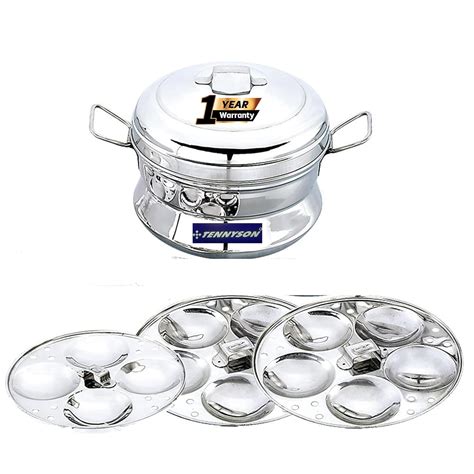 TENNYSON IDLY Pot/IDLY Cooker Medium : Amazon.in: Home & Kitchen