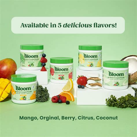Buy Bloom Nutrition Super Greens Powder Smoothie & Juice Mix ...