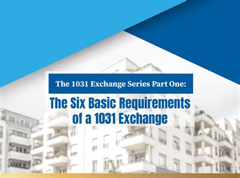 Image result for Explain 1031 Exchange
