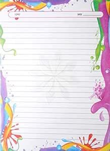 DBC Retail A4 Project/Assignment Sheets (One Side Ruled, Pack of 35 ...