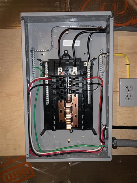 How To Wire Electrical Sub Panel at Norma Hannon blog