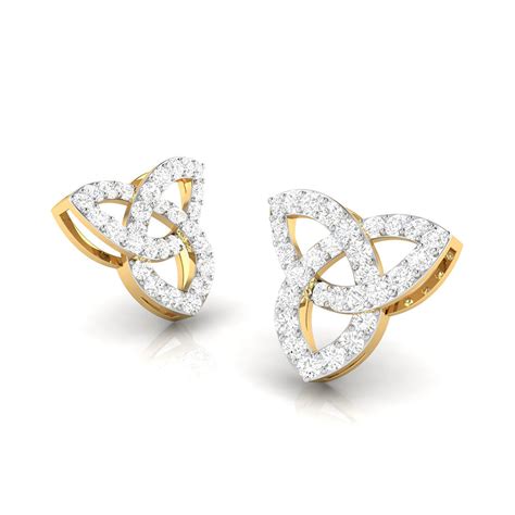 Buy Bizarre Lab Grown Diamond Earrings | Fiona Diamonds