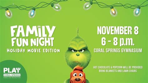 Family Fun Night, Coral Springs Gymnasium, November 8 2023 | AllEvents.in